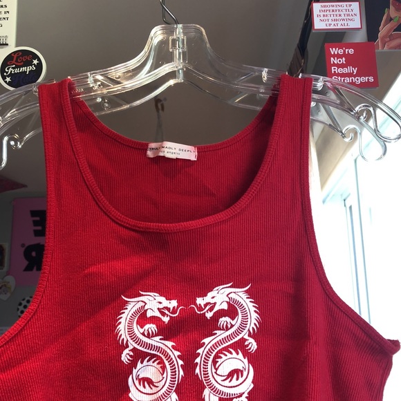 Red Dragon Tank Top - Picture 3 of 3